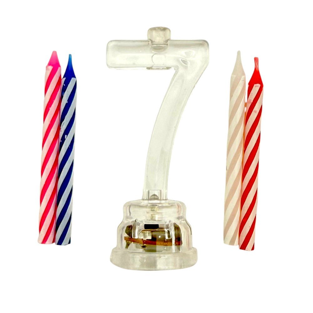 Candles and Flashing Number Topper - PPD