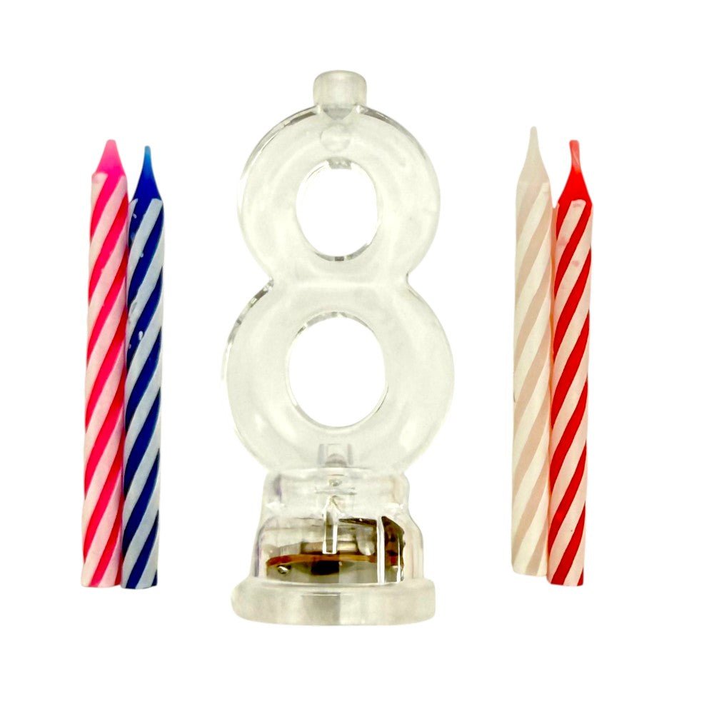 Candles and Flashing Number Topper - PPD
