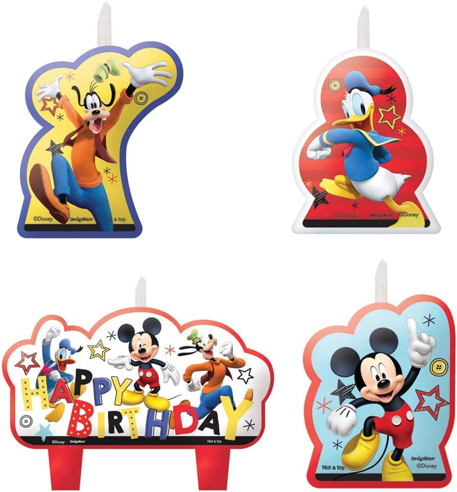 Candles - Mickey On The Go (4ct)