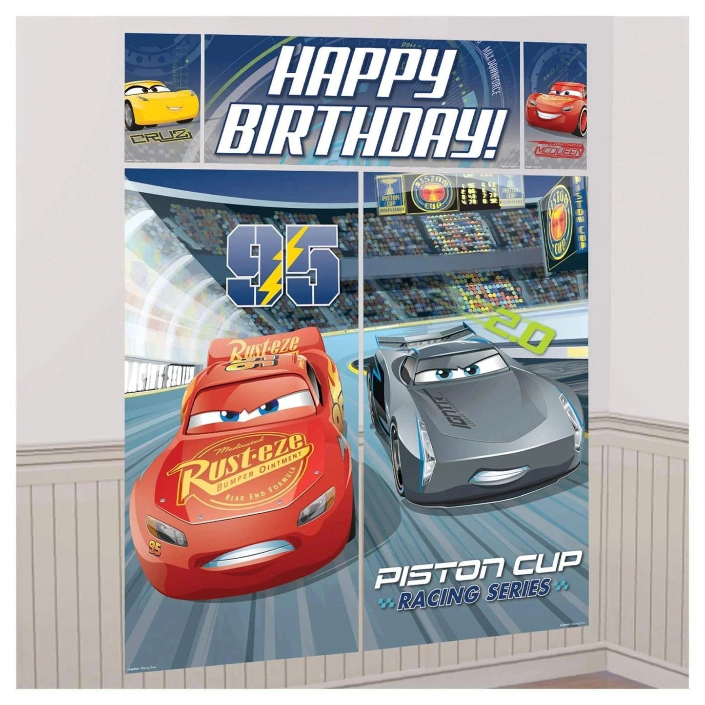 Cars Scene Setter - Amscan