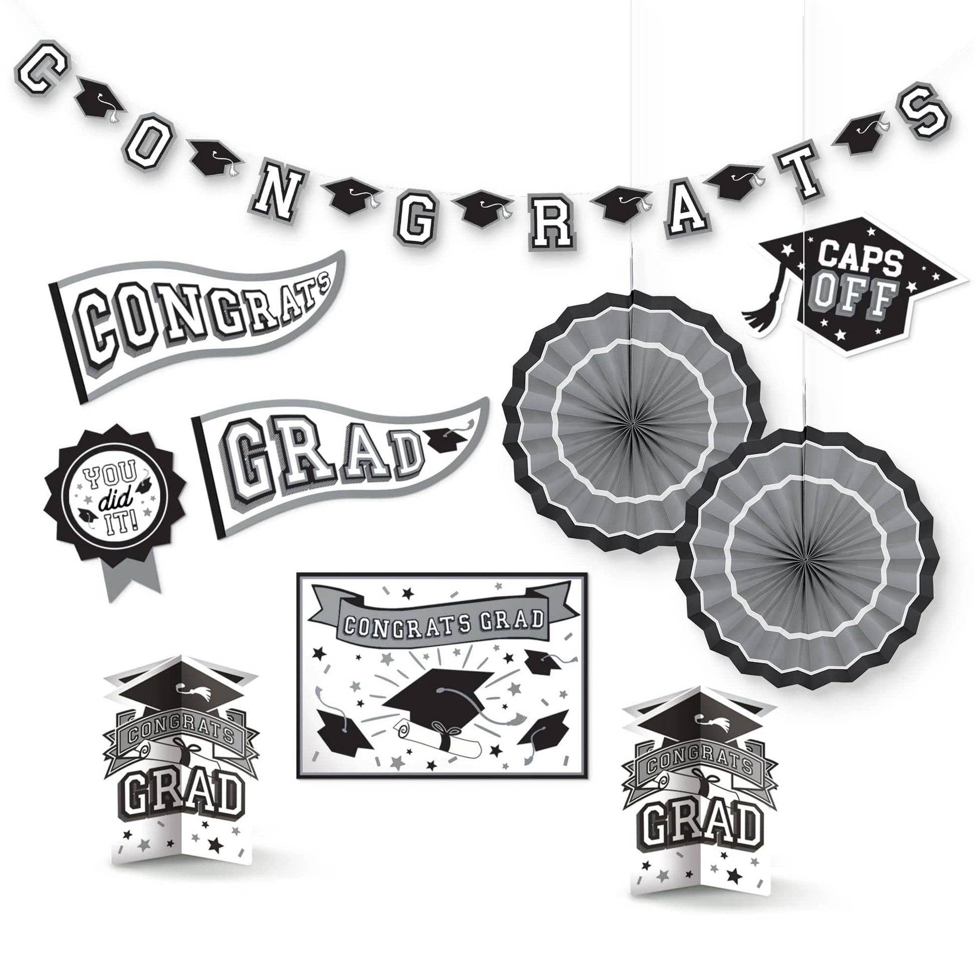 Congrats Grad Room Decorating Kit - Amscan