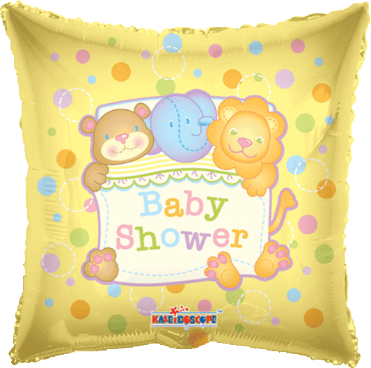 18" Yellow Baby Shower - Conver USA