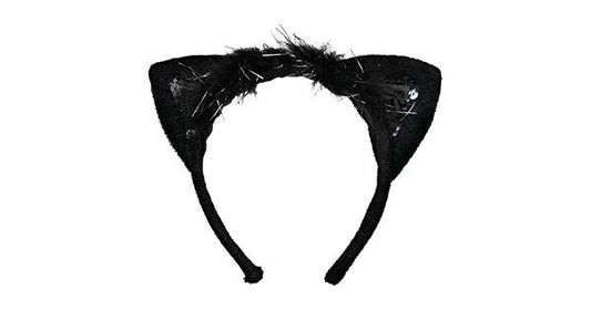 Costume - Black Cat Ears Headband
