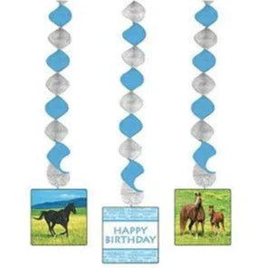 Dangling Decorations - Wild Horses (3ct)