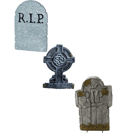 Decoration - Handcrafted Cemetery Tombstone