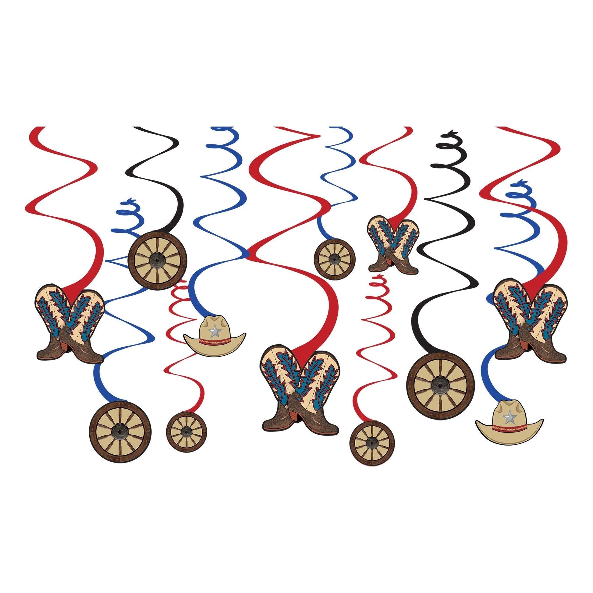 Decorations Value Pack - Western Swirls