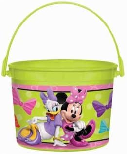 Disney Minnie Mouse Favor Bucket 4.5" (1 Unit) - Amscan
