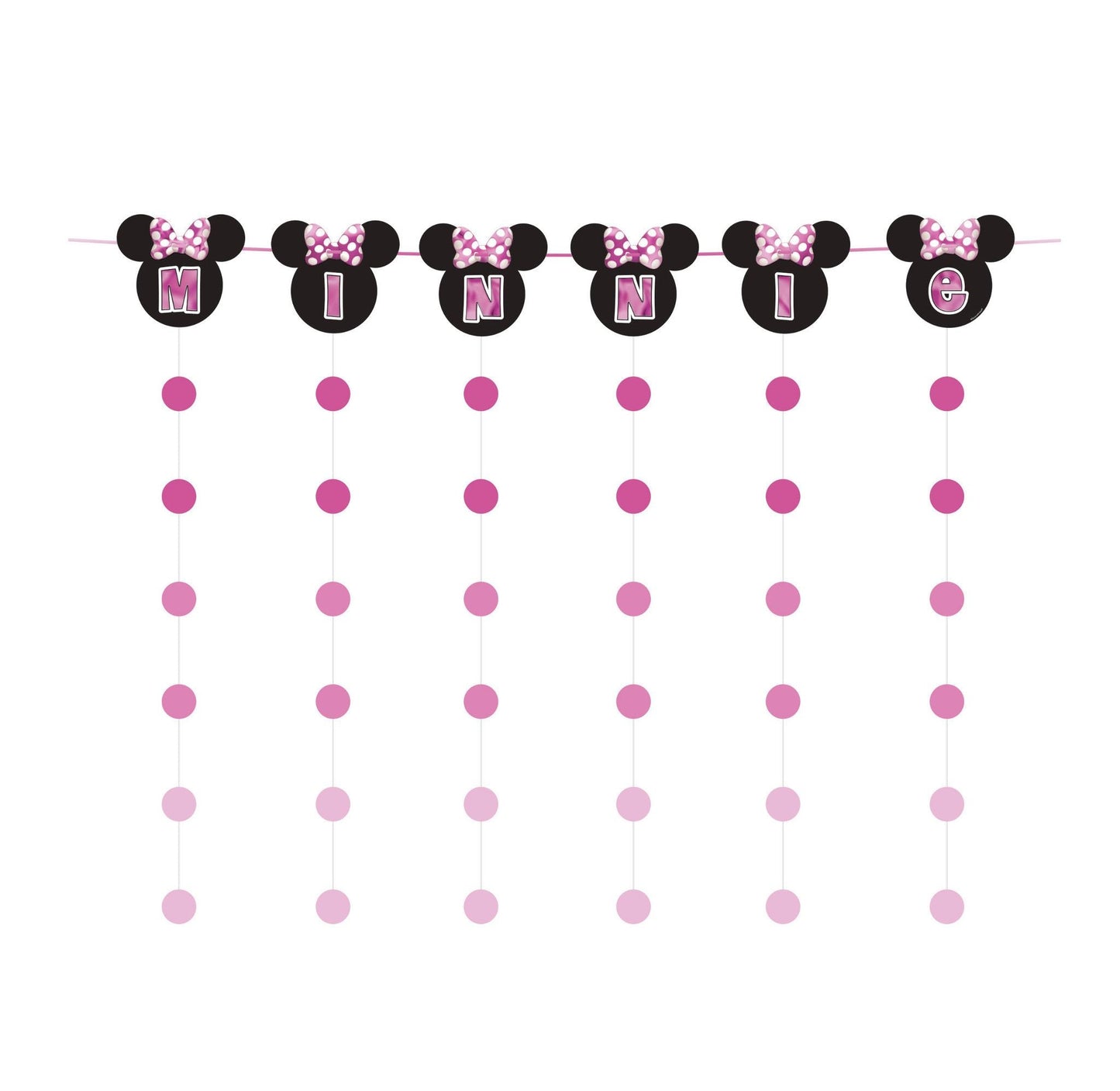 Disney Minnie Mouse Forever String Garland Kit - Amscan