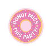 Donut Party Invitations 8Ct - Amscan