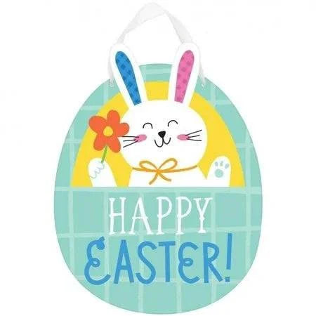 Easter Funny Bunny Sign - Amscan