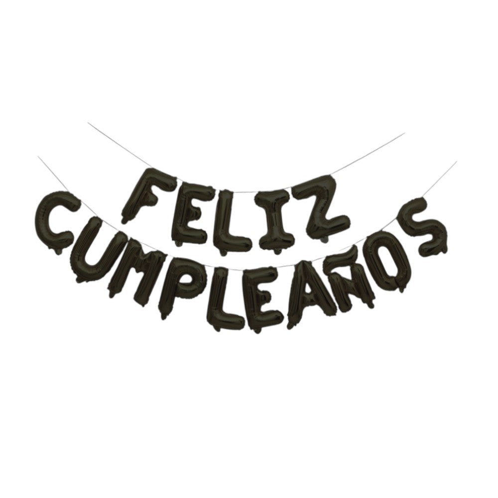 16" Balloon Banner - Feliz Cumpleanos