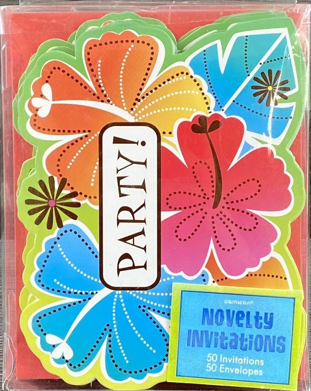Fill - in Invitations - Hot Fun in The Summer (50ct)