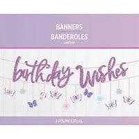 Flutter Double Banner Kit 2Ct - Amscan
