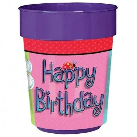 Garden Gril Plastic Party 16 oz Cup 12ct - Amscan