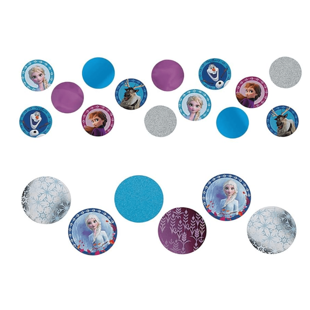 Giant Confetti Circles - Disney Frozen 2 (48ct)