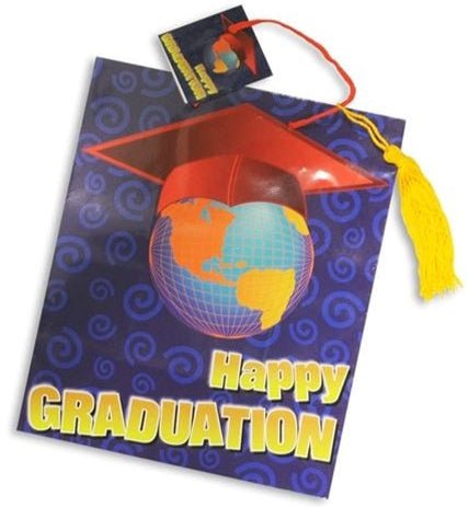 Gift Bag - Happy Graduation Tassel (12ct)