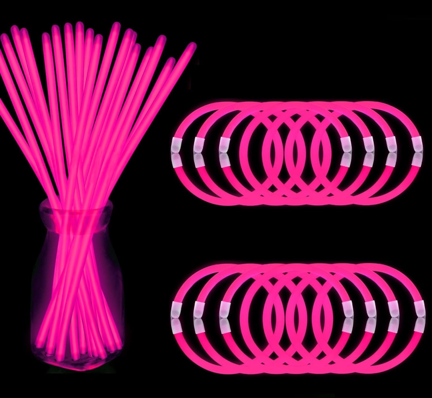 Glow Sticks - Pink (12ct)