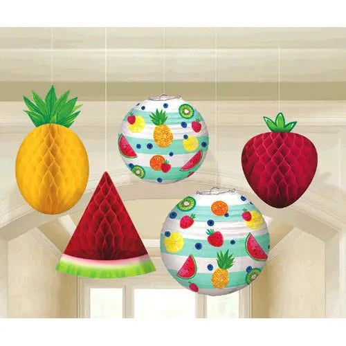 Hanging Decorations - Hello Summer (5ct)