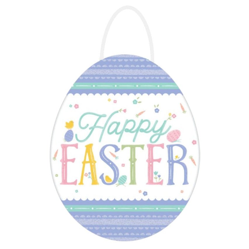 Hanging Sign - Easter Pretty Pastel - Amscan