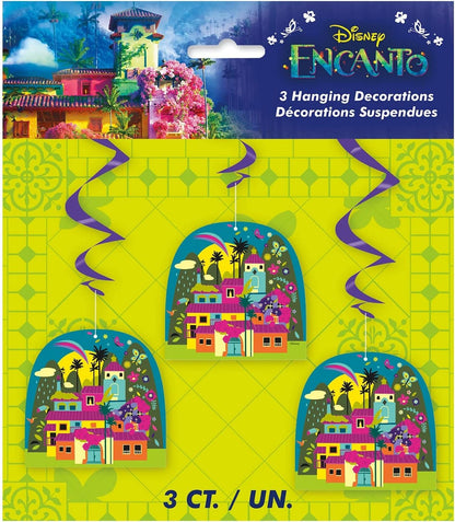 Hanging Swirl Decorations - Encanto (3ct)