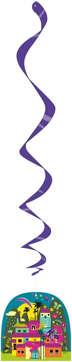 Hanging Swirl Decorations - Encanto (3ct)