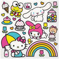 Hello Kitty Luncheon Napkins 16ct - Unique