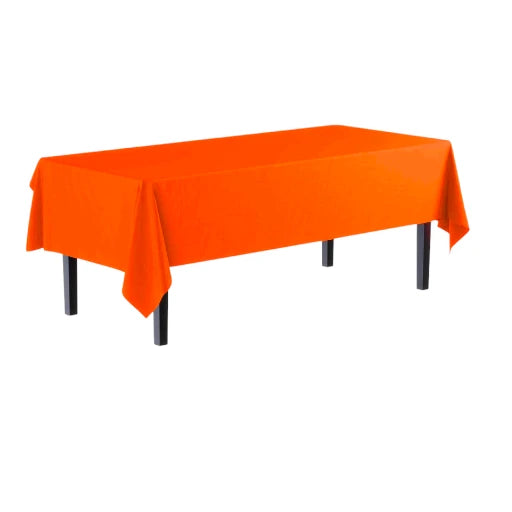 108" Heavy Duty Rectangular Table Cover - Solid Color