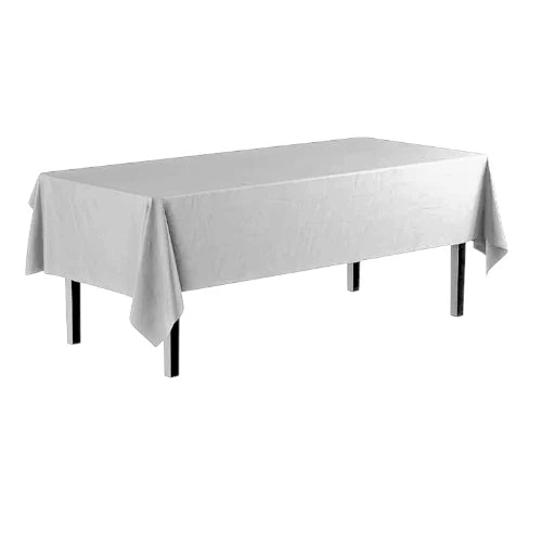 108" Heavy Duty Rectangular Table Cover - Solid Color