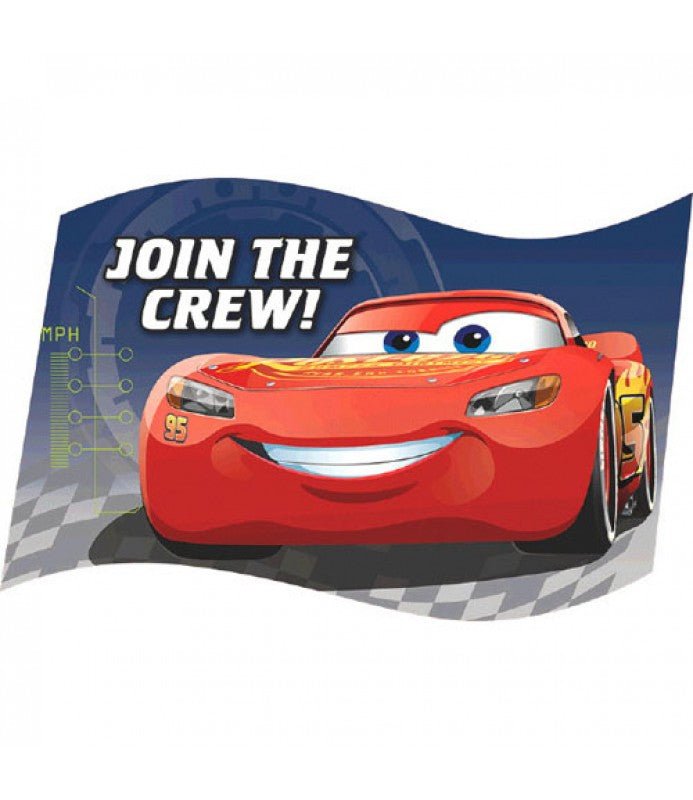 Invitations - Disney Cars 3 (8ct)
