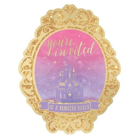 Invitations - Disney Princess Deluxe (8ct)
