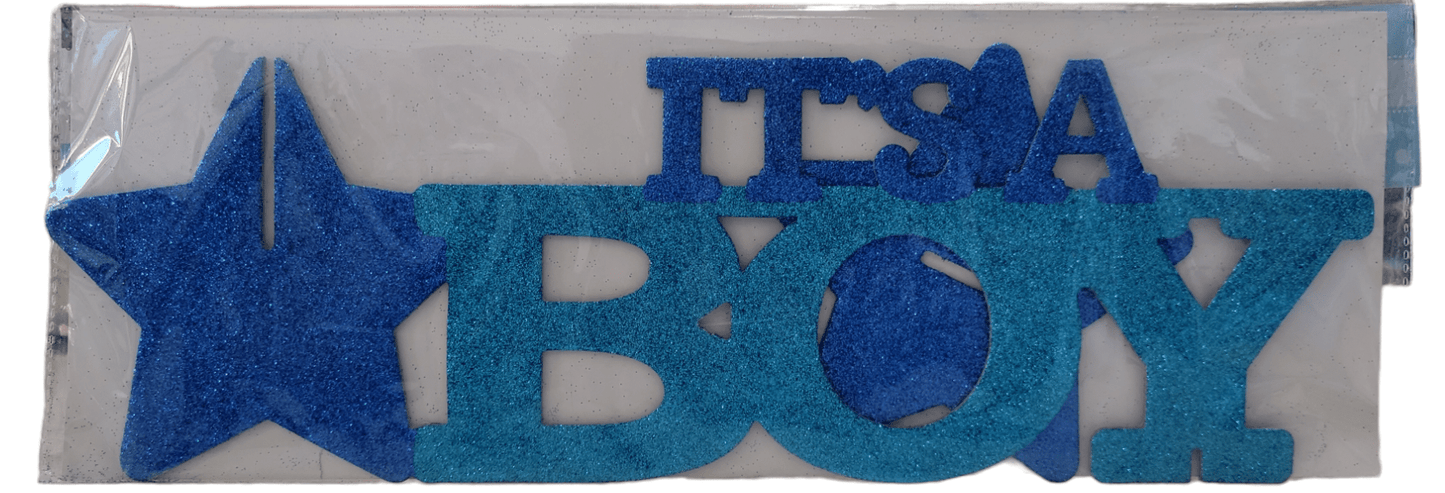 It's A Boy 14" Table Centerpiece