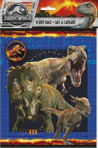 Jurassic Park Loot Bags 8ct - Unique
