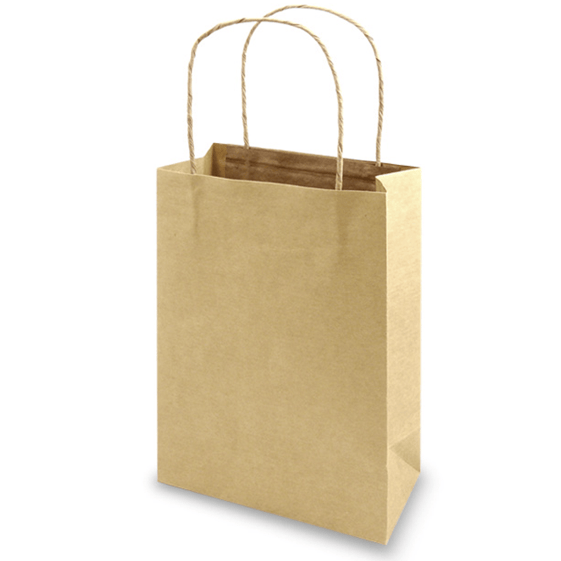 Kraft Bag - Small Handle (12ct)