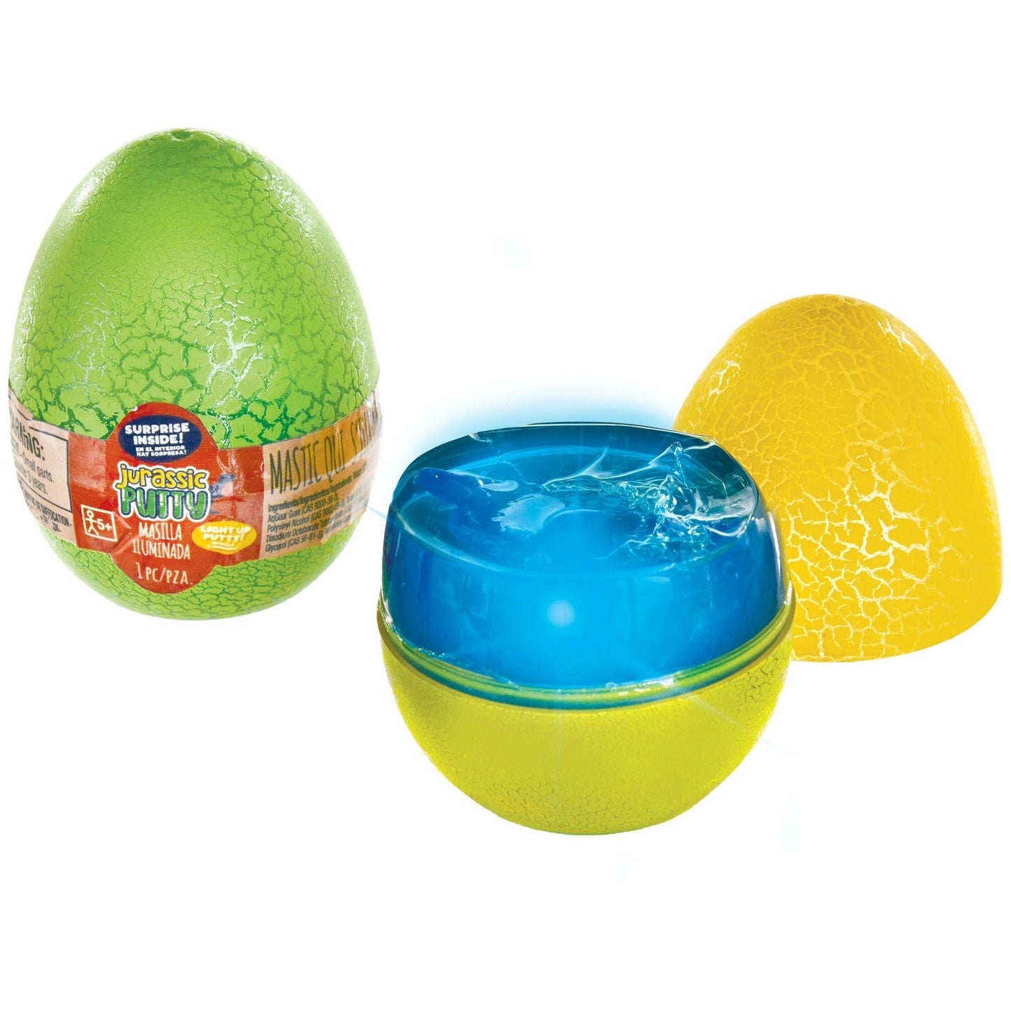 Light - up Dino Putty Egg Favor Assortment (1 Count) - Amscan