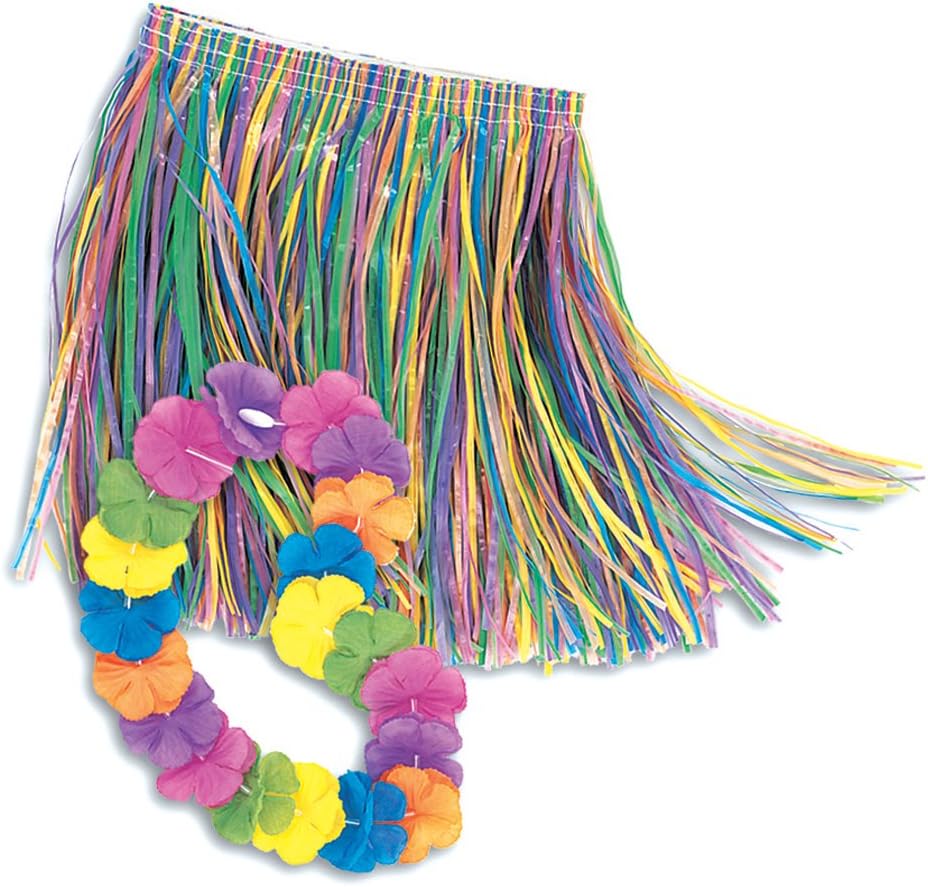 Luau Skirt & Lei Set - Child Size