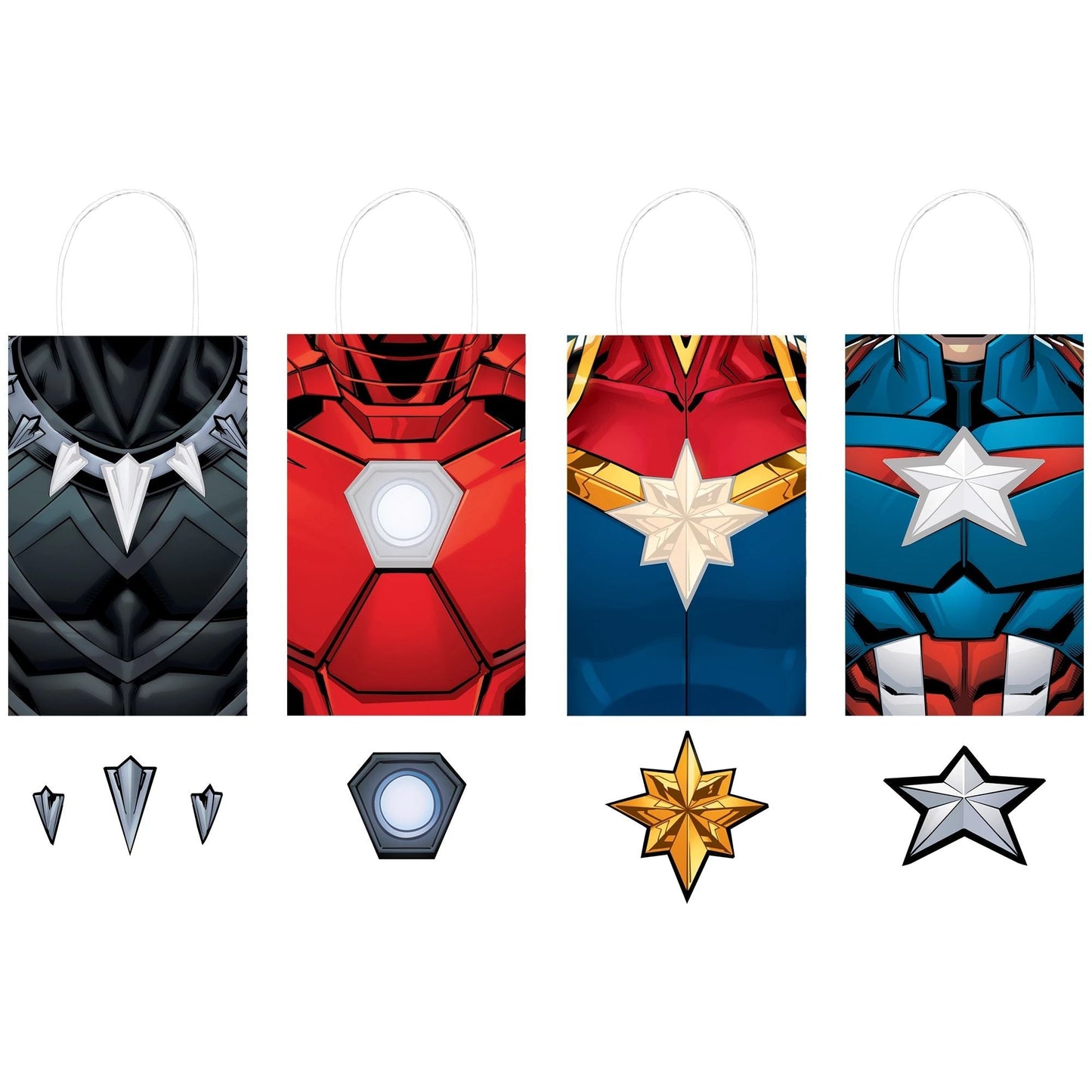 Marvel Avengers Powers Unite™ Create Your Own Bag 8ct - Amscan