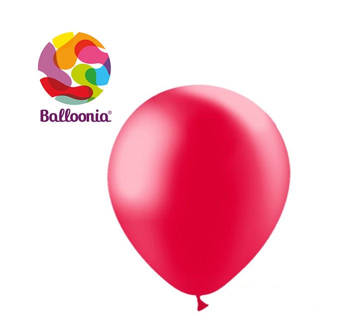 Metallic Red Latex - Balloonia