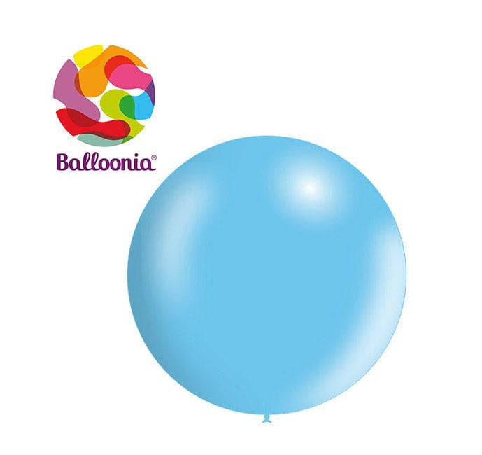 Metallic Sky Blue Latex - Balloonia