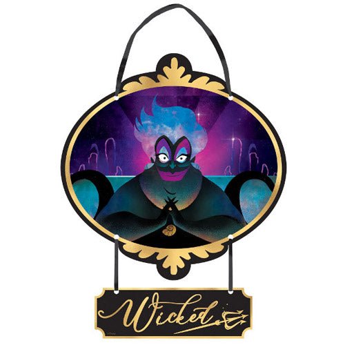 Mini Hanging Sign - Villains Ursula