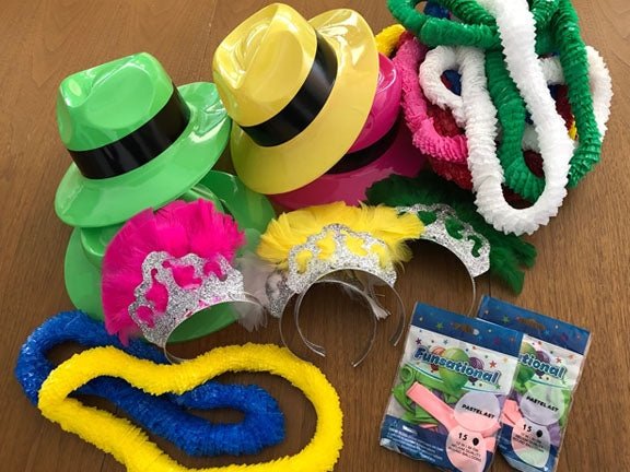 New Year's Dinner Party For 8 Neon Fedora - KIT