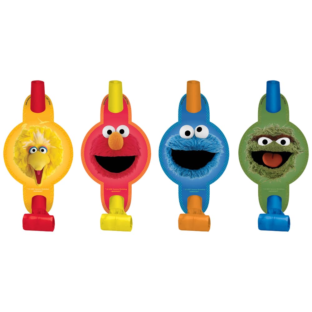 Party Blowers - Sesame Street Everyday (8ct)