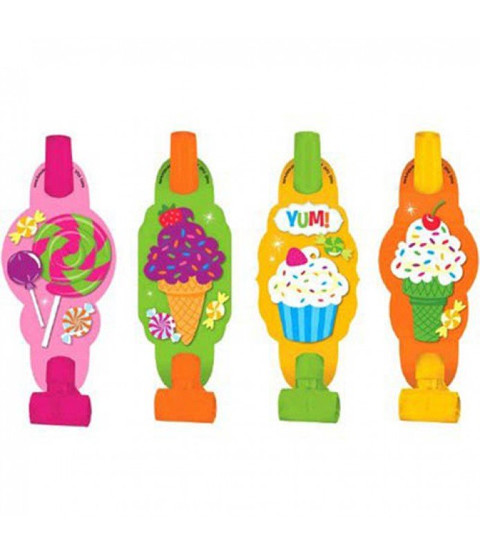 Party Blowers - Sweet Shop (8ct)