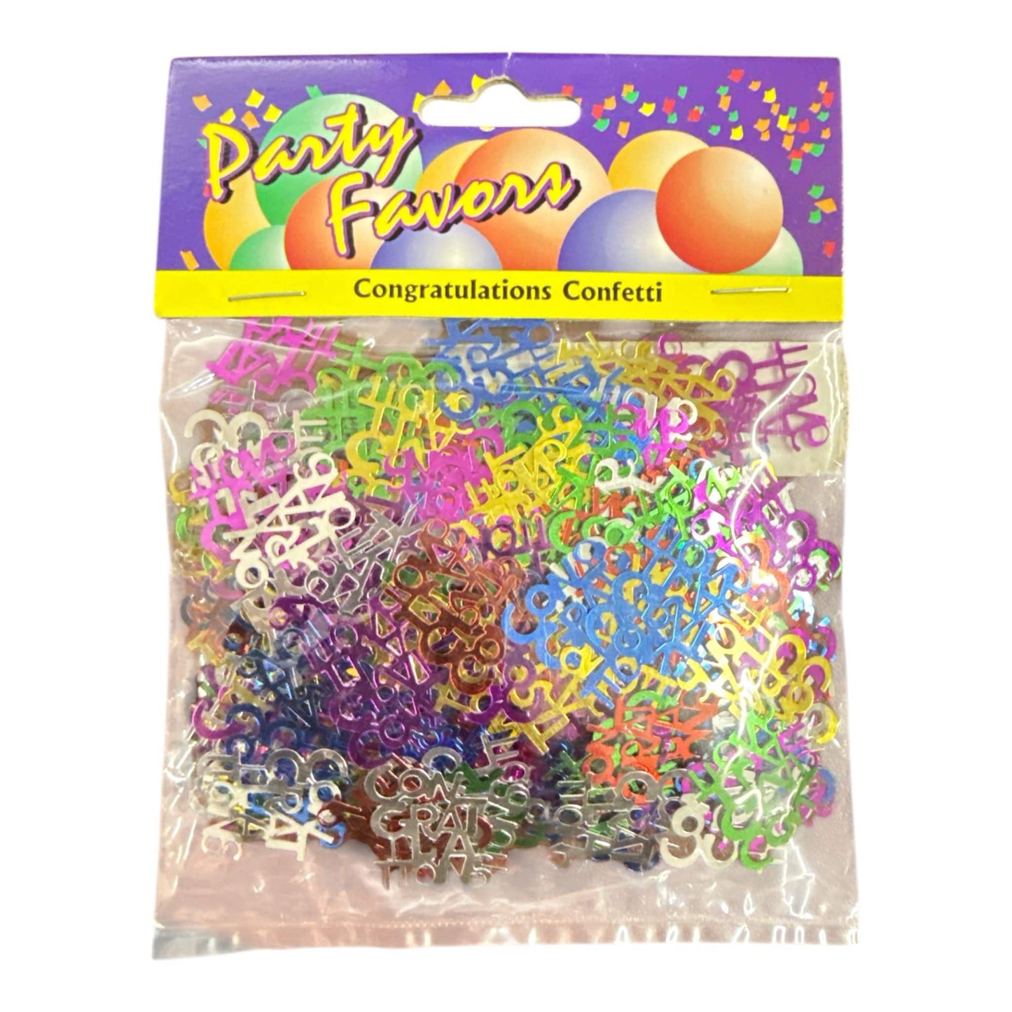 Party Famous Congratulations Confetti 1ct
