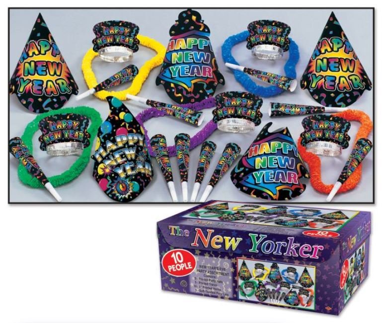 Party Kit - New Yorker New Year's Eve
