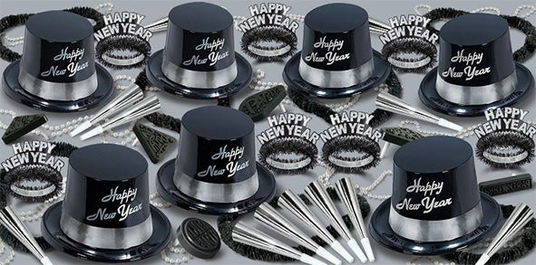 Party Kit - Silver Legacy New Year's Eve