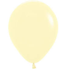 Pastel Matte Yellow Latex - Sempertex