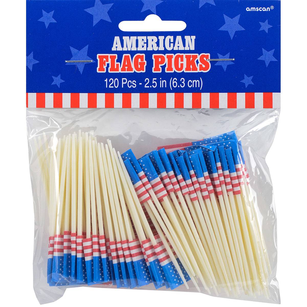 Picks - American Flag (120ct)