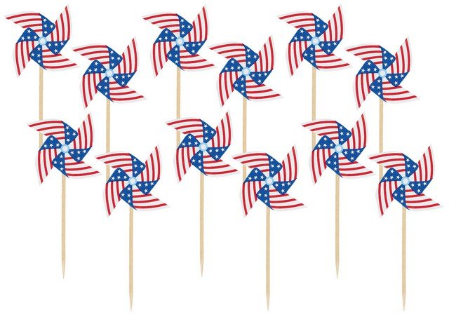 Pinwheel Picks - Patriotic (20ct)