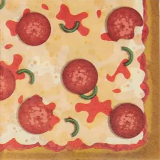 Pizza Party Lunch Napkins 16ct