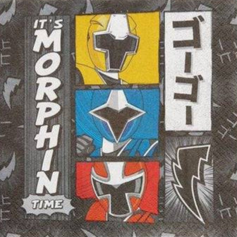 Power Rangers Ninja Steel Luncheon Napkins 16ct - Amscan